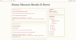 Desktop Screenshot of dannymassure.blogspot.com