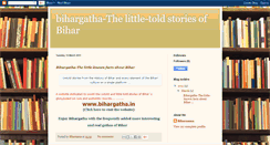 Desktop Screenshot of bihargatha.blogspot.com