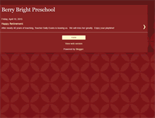 Tablet Screenshot of berrybrightpreschoolandkindergarten.blogspot.com