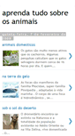 Mobile Screenshot of animalplanet-animais.blogspot.com