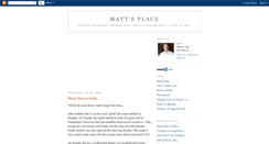 Desktop Screenshot of mattmacfarlane.blogspot.com