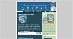 Desktop Screenshot of nursingtrivia.blogspot.com