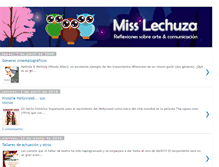 Tablet Screenshot of misslechuza.blogspot.com