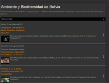 Tablet Screenshot of ambientebiotabolivia.blogspot.com