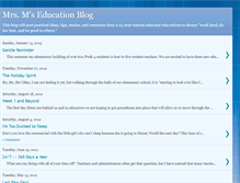 Tablet Screenshot of mrsmseducationblog.blogspot.com