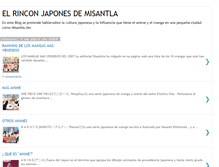 Tablet Screenshot of misantlajaponmania.blogspot.com