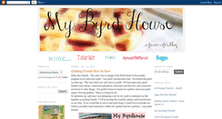 Desktop Screenshot of mybyrdhouse.blogspot.com