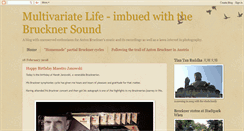 Desktop Screenshot of multivariate-life.blogspot.com