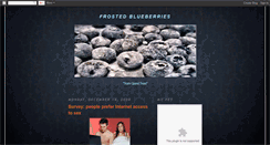 Desktop Screenshot of frostedblueberries.blogspot.com