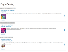 Tablet Screenshot of enginsevinc.blogspot.com