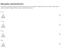 Tablet Screenshot of manualesautomotrices.blogspot.com
