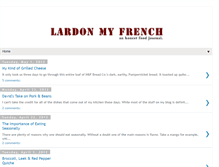 Tablet Screenshot of lardonmyfrench.blogspot.com
