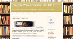 Desktop Screenshot of ppgupsisesamakita.blogspot.com
