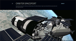 Desktop Screenshot of orbiterspaceport.blogspot.com