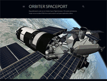 Tablet Screenshot of orbiterspaceport.blogspot.com