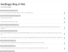 Tablet Screenshot of macblogg.blogspot.com