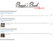 Tablet Screenshot of bonniesbrushwithhoards.blogspot.com