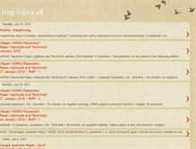 Tablet Screenshot of impinfo4all.blogspot.com