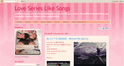 Desktop Screenshot of loveserieslikesongs.blogspot.com