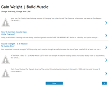 Tablet Screenshot of gainweightbuildmuscle.blogspot.com
