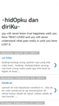 Mobile Screenshot of hidopkudandiriku.blogspot.com