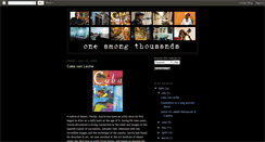 Desktop Screenshot of oneamongthousands.blogspot.com