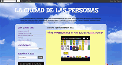 Desktop Screenshot of ciudaddelaspersonas.blogspot.com