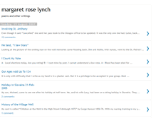 Tablet Screenshot of margaretroselynch2007.blogspot.com