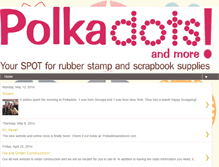 Tablet Screenshot of polkadotsandmorestore.blogspot.com