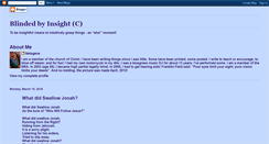Desktop Screenshot of blindedbyinsight.blogspot.com