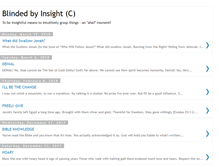 Tablet Screenshot of blindedbyinsight.blogspot.com