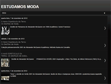 Tablet Screenshot of estudamosmoda.blogspot.com