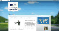 Desktop Screenshot of cyberschoolpa.blogspot.com