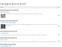 Tablet Screenshot of lalyguranstravel.blogspot.com