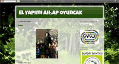 Desktop Screenshot of oyuncakmu.blogspot.com