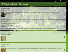 Tablet Screenshot of oyuncakmu.blogspot.com