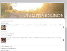 Tablet Screenshot of primitiveculture.blogspot.com