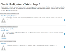 Tablet Screenshot of chaotic-reality.blogspot.com