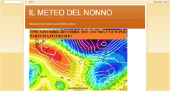 Desktop Screenshot of ilmeteodelnonno.blogspot.com