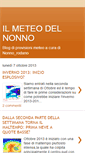 Mobile Screenshot of ilmeteodelnonno.blogspot.com