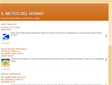 Tablet Screenshot of ilmeteodelnonno.blogspot.com