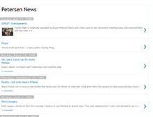 Tablet Screenshot of petersennews.blogspot.com