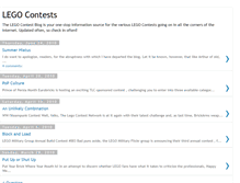 Tablet Screenshot of legocontests.blogspot.com