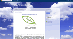 Desktop Screenshot of bio-agricultura.blogspot.com