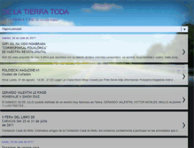 Tablet Screenshot of delatierratoda.blogspot.com