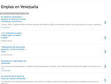 Tablet Screenshot of empleovenezuela.blogspot.com