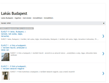 Tablet Screenshot of lakas-budapest.blogspot.com