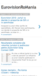 Mobile Screenshot of eurovisionromania.blogspot.com