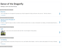 Tablet Screenshot of dragonflylight.blogspot.com