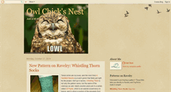 Desktop Screenshot of owlchick.blogspot.com